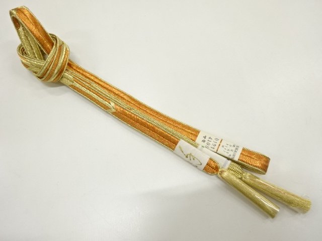 未使用品　手組帯締め